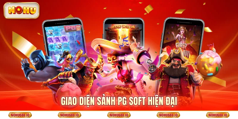 Sảnh PG Soft hiện đại được yêu thích